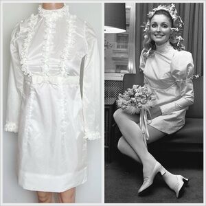 American Vintage White Wedding Dress